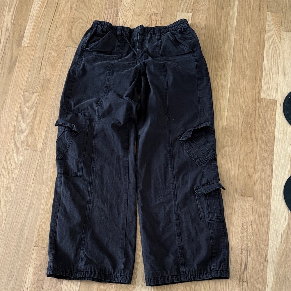 BDG Black Wash Cargo Pants